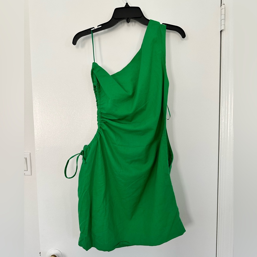 Meshki Green Cut Out Dress
